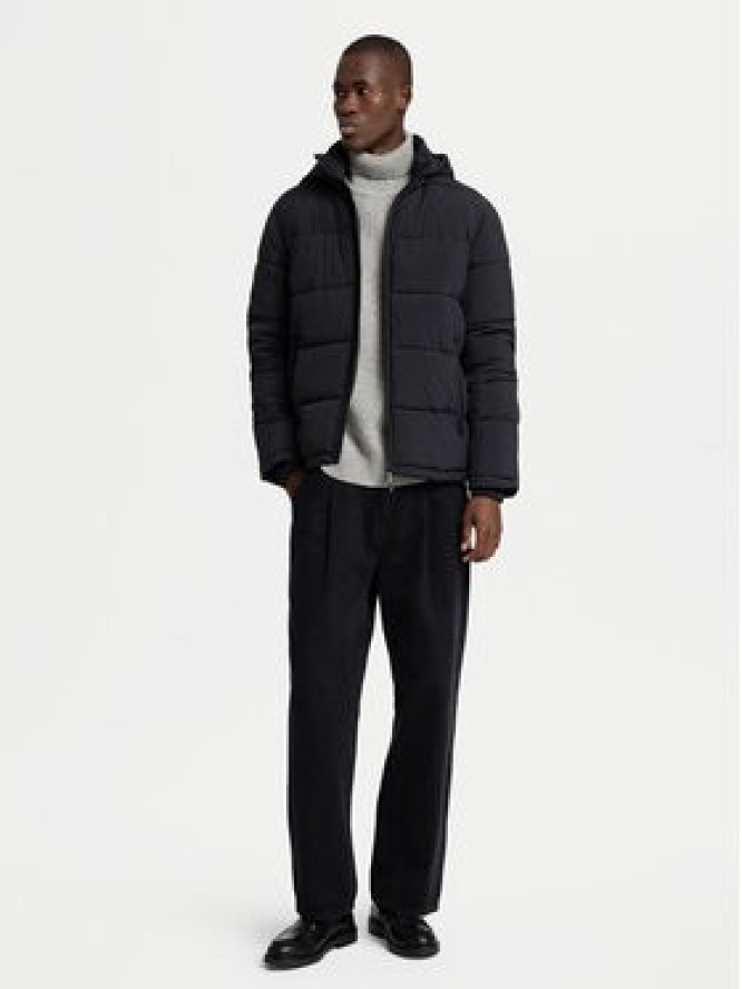Selected Homme Kurtka zimowa Cooper 16089957 Czarny Regular Fit