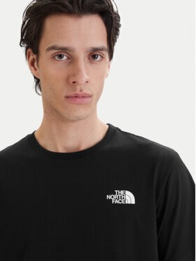 The North Face T-Shirt Vertical NF0A8GV1 Czarny Regular Fit
