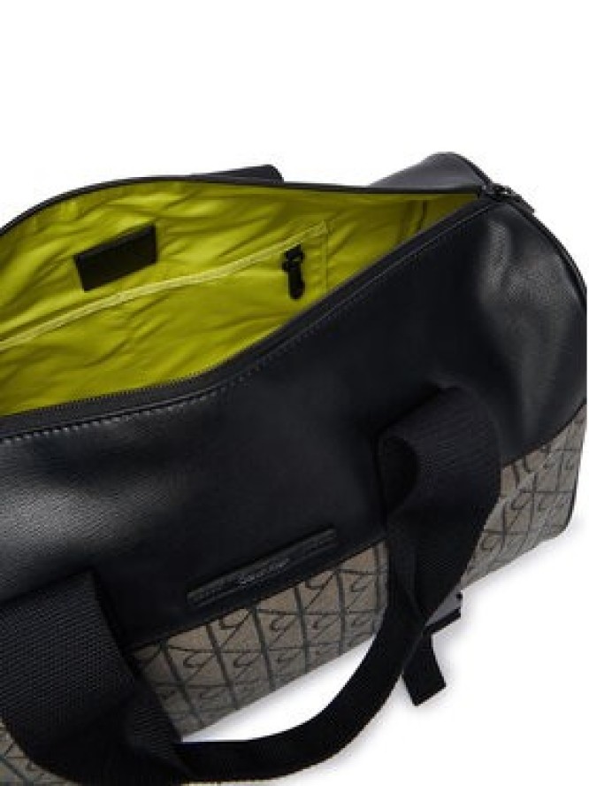 Calvin Klein Torba weekendowa Mixed Emblem Aop LV04D3379G Beżowy