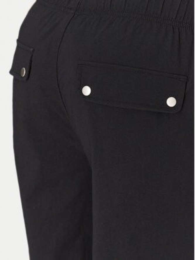 Resteröds Szorty materiałowe Malone 55251 6441 Czarny Regular Fit