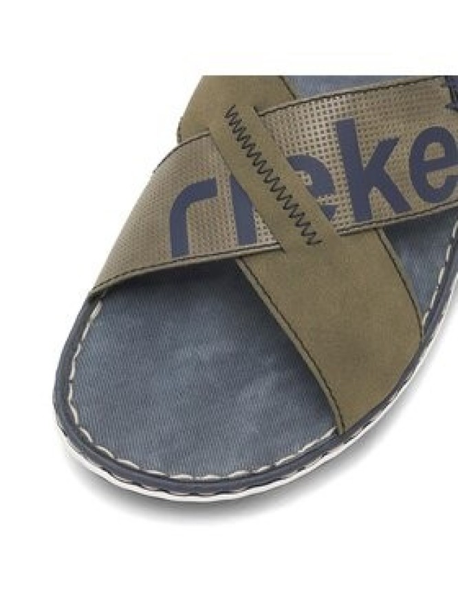Rieker Klapki 21098-54 Khaki