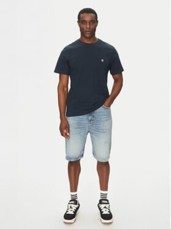 Element T-Shirt ELYKT00168 Granatowy Regular Fit