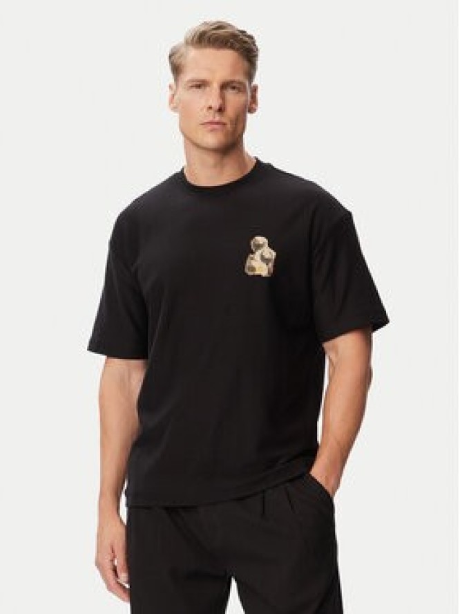 HUGO T-Shirt Detzi 50563795 Czarny Relaxed Fit