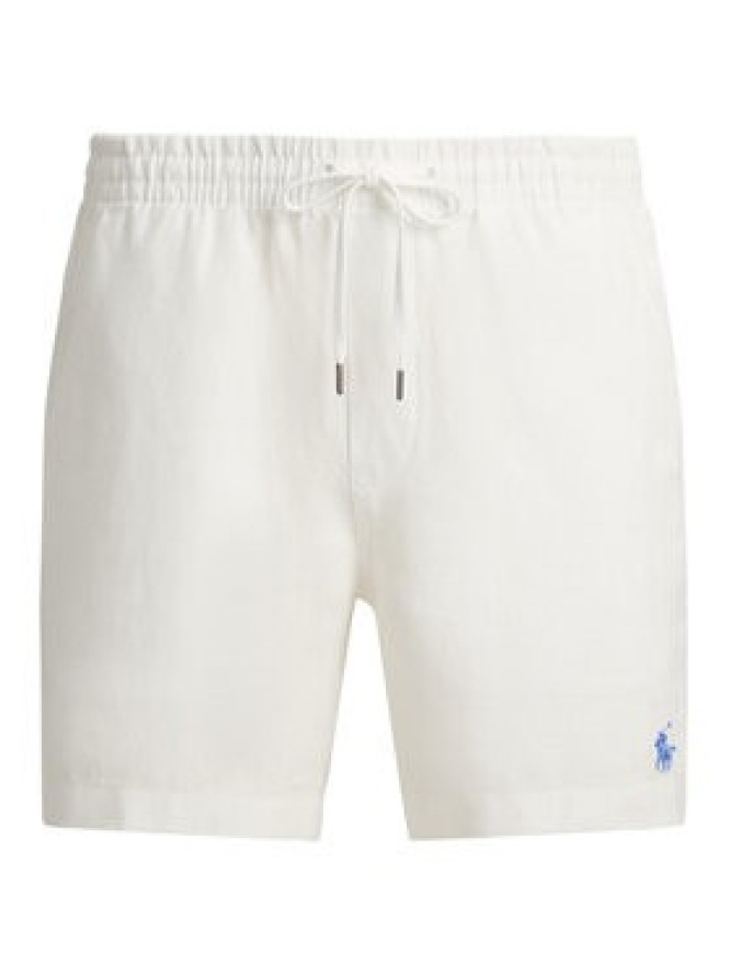 Polo Ralph Lauren Szorty materiałowe 710P08205501 Biały Regular Fit