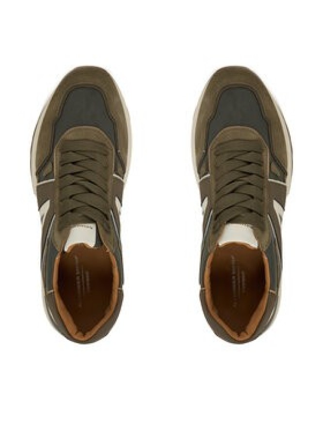 Alexander Smith Sneakersy Liverpool ASBCLPM-3253-OLV Zielony