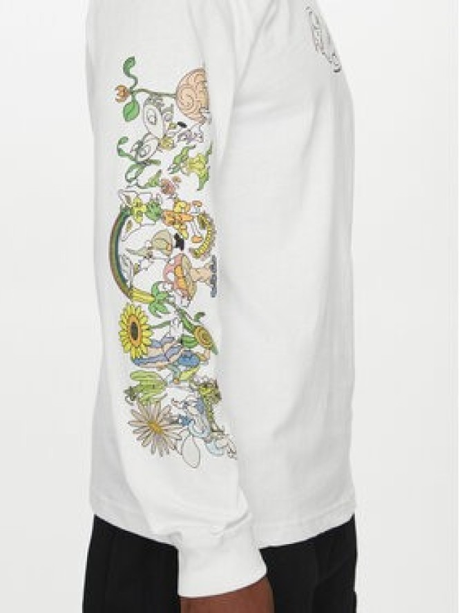 Element Bluza ELYZT00514 Biały Regular Fit