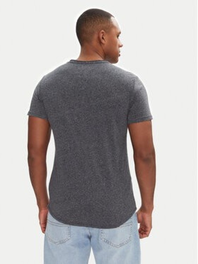 Tommy Jeans T-Shirt Jaspe DM0DM09586 Granatowy Slim Fit