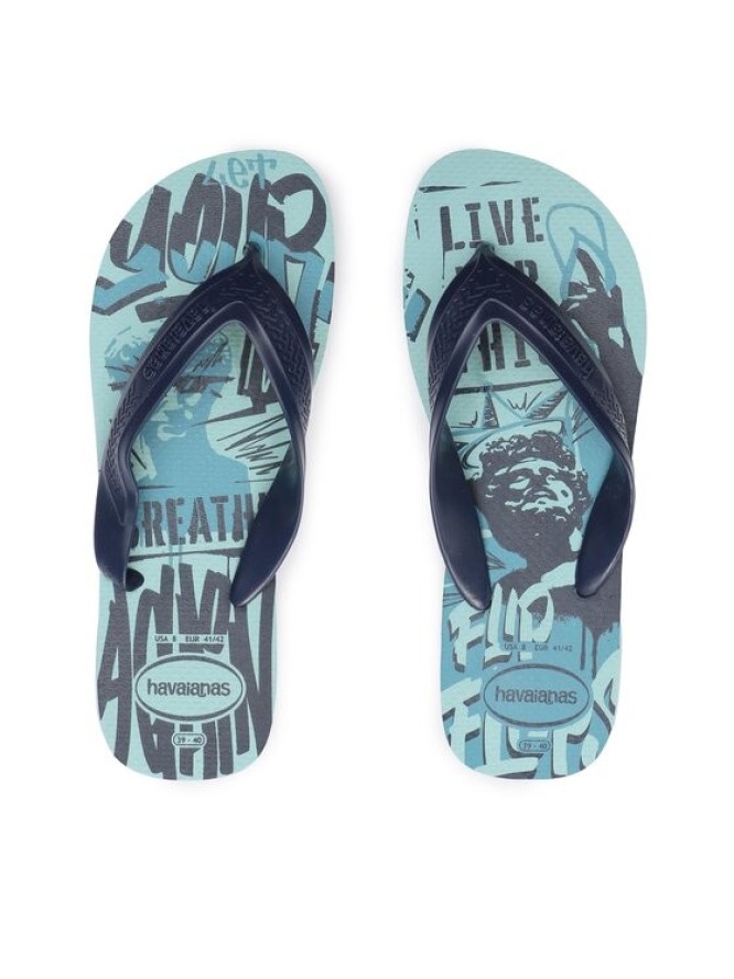 Havaianas Japonki 41402842404 Niebieski