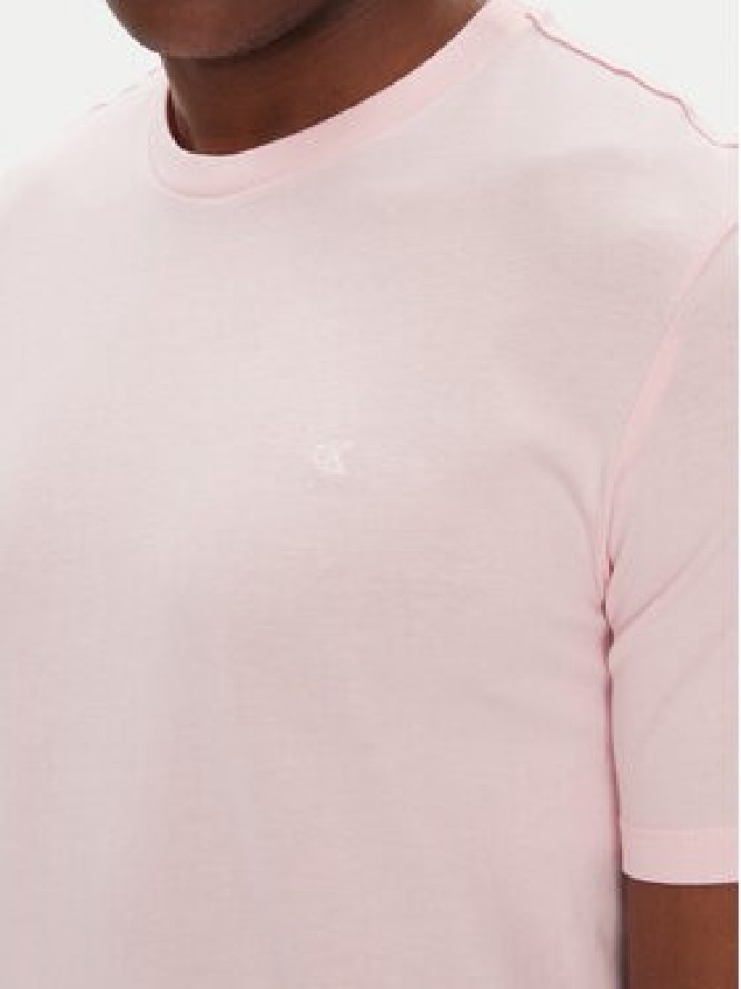 Calvin Klein Jeans T-Shirt LV040HM265 Różowy Regular Fit