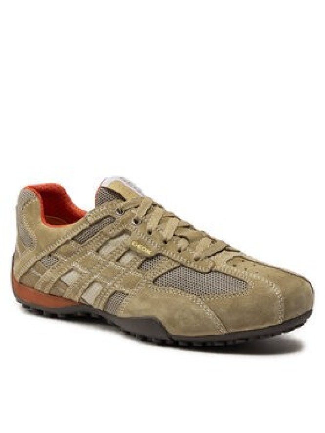 Geox Półbuty U Snake K U4207K 02214 C0845 Beżowy