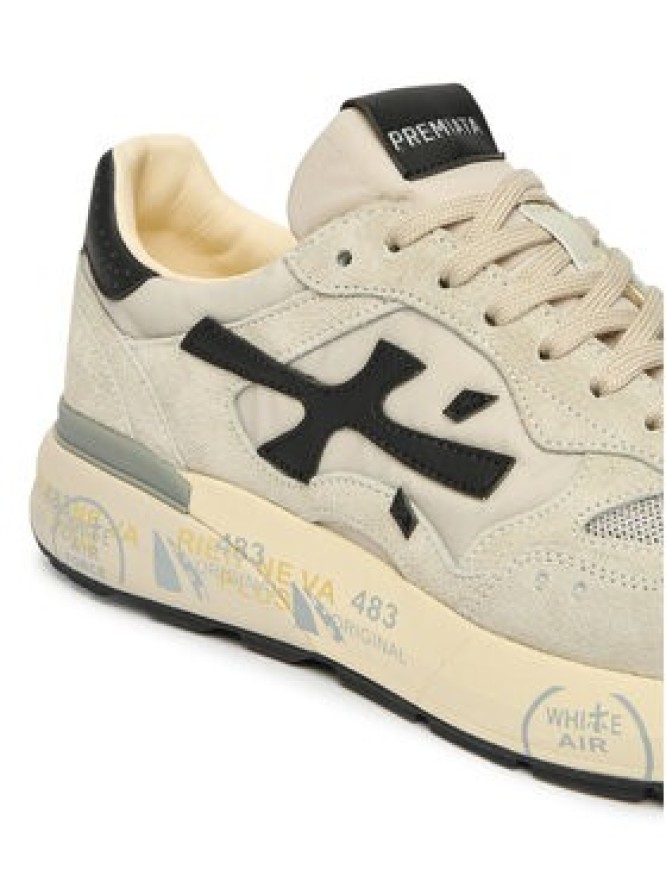 Premiata Sneakersy Mick0.1 Var 8236 Szary jasny