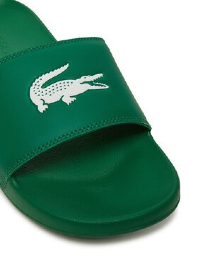 Lacoste Klapki Serve Sliders 7-49CMA0041 Zielony