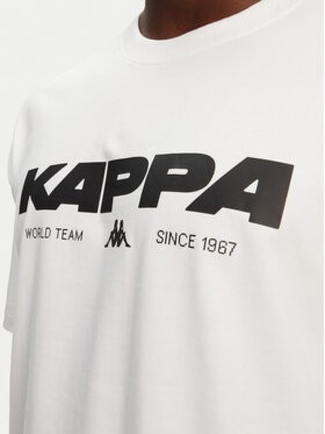 Kappa T-Shirt Nhisso 351S5MW Biały Regular Fit