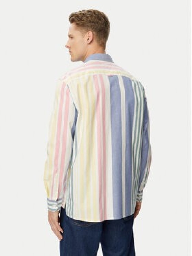 Tommy Jeans Koszula Oxford DM0DM23246 Kolorowy Relaxed Fit