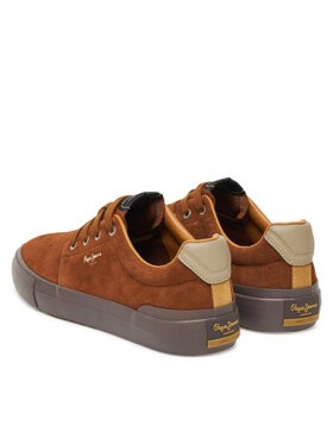 Pepe Jeans Sneakersy Ben Casual M PMS300002 Brązowy