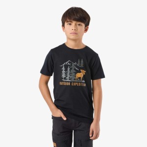 Koszulka Z Krótkim Rękawem Junior Swedemount Forest Tee szybkoschnąca