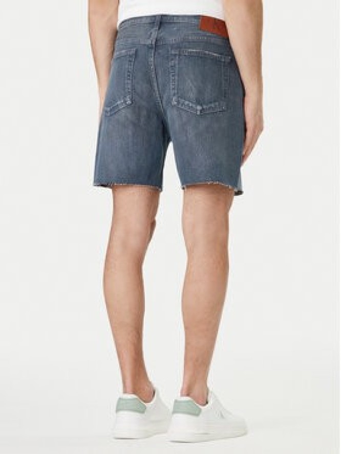 Calvin Klein Jeans Szorty jeansowe Classic LV04RF788G Szary Regular Fit