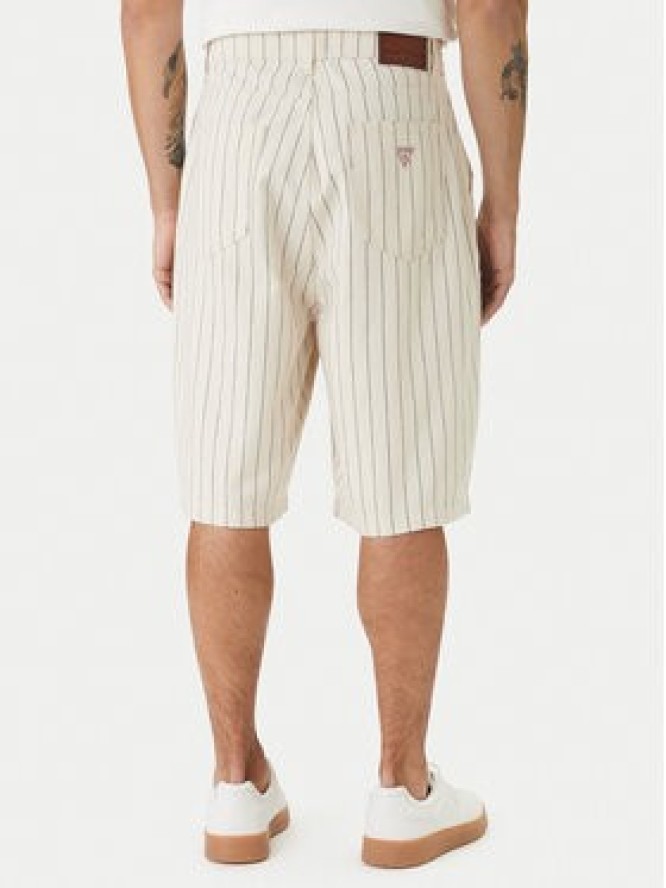 Guess Jeans Szorty jeansowe M6GD39 D7961 Beżowy Regular Fit