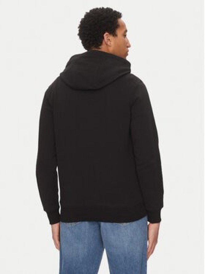 Tommy Hilfiger Bluza Center Stack MW0MW38672 Czarny Regular Fit