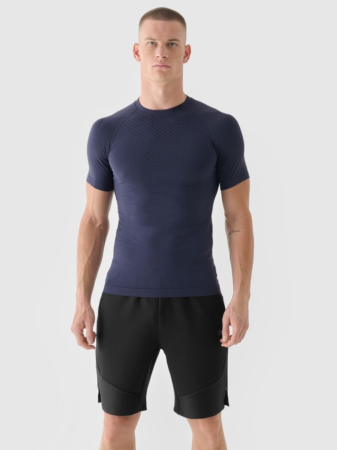 4F Spodenki treningowe szybkoschnące męskie 4F x Robert Lewandowski - czarne XXL