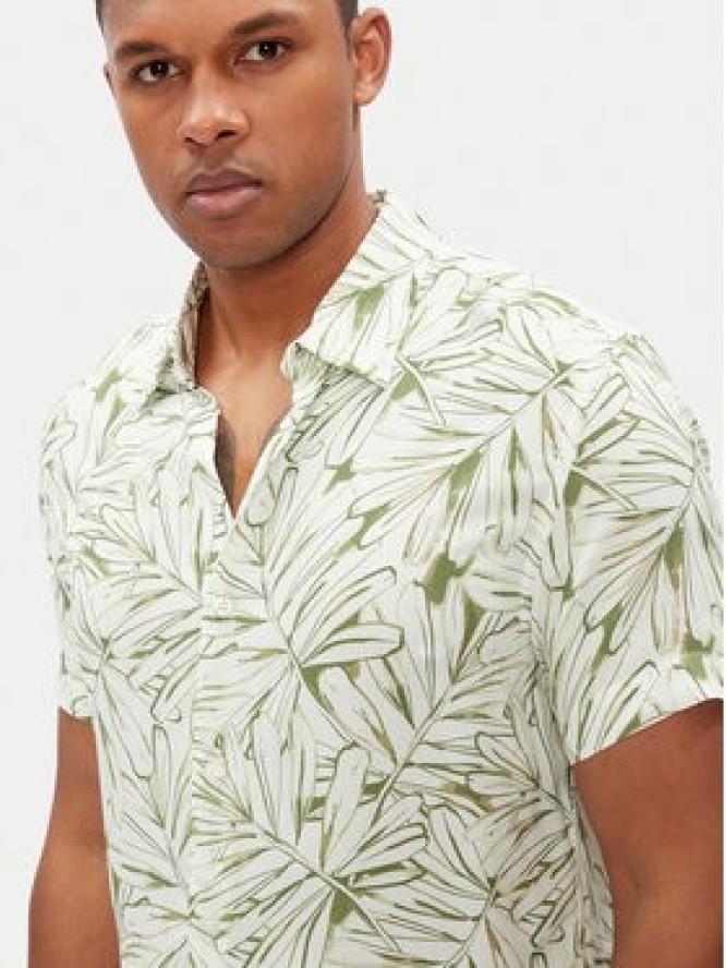 Guess Koszula M5GH75 WD4Z2 Biały Slim Fit