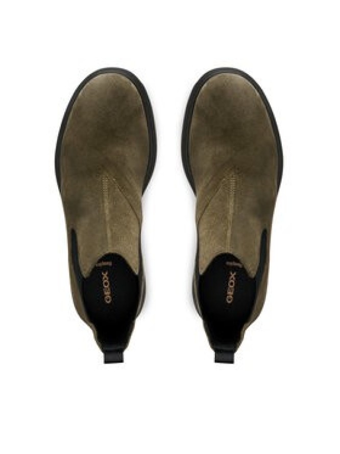 Geox Sztyblety U Meiern U56LZA 00023 C3009 Khaki
