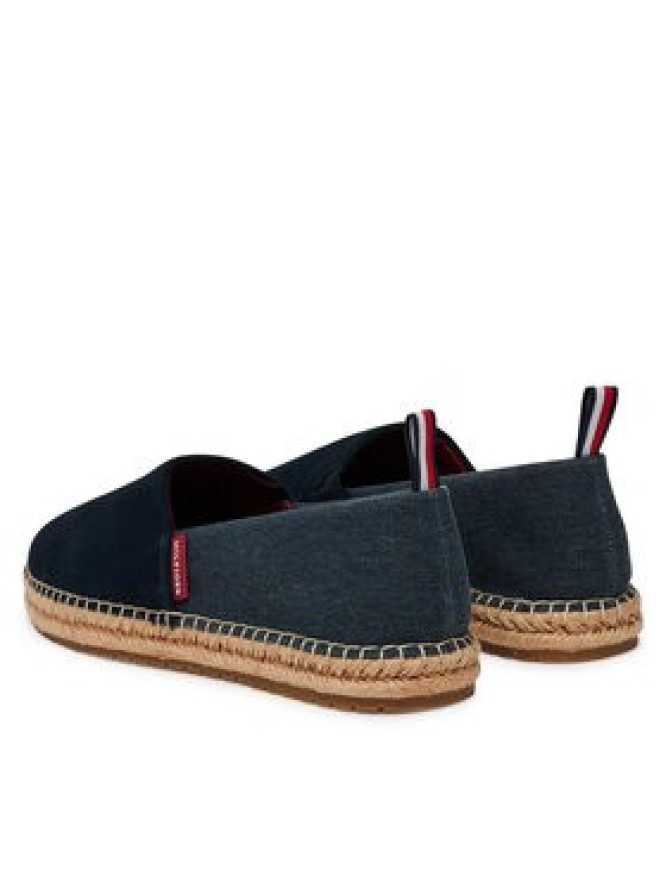 Tommy Hilfiger Espadryle Hilfiger Flex Mix Espadrille FM0FM05497 Granatowy
