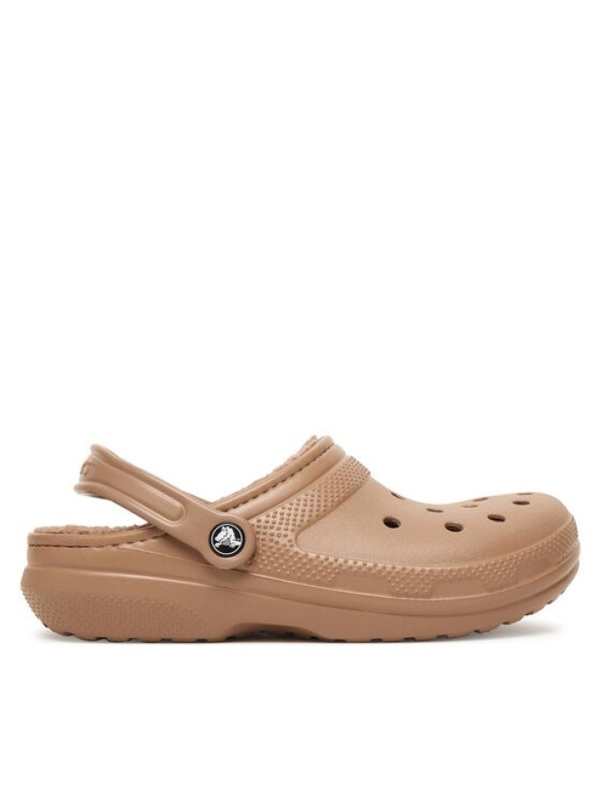 Crocs Klapki Classic Lined Clog 203591 Brązowy