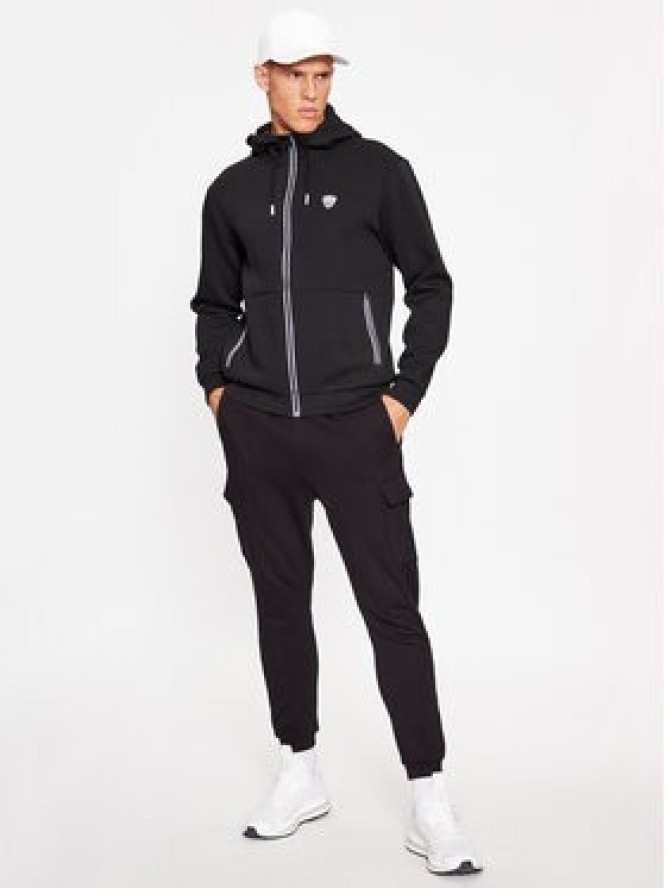 EA7 Emporio Armani Bluza 8NPM20 PJ4EZ 1200 Czarny Regular Fit