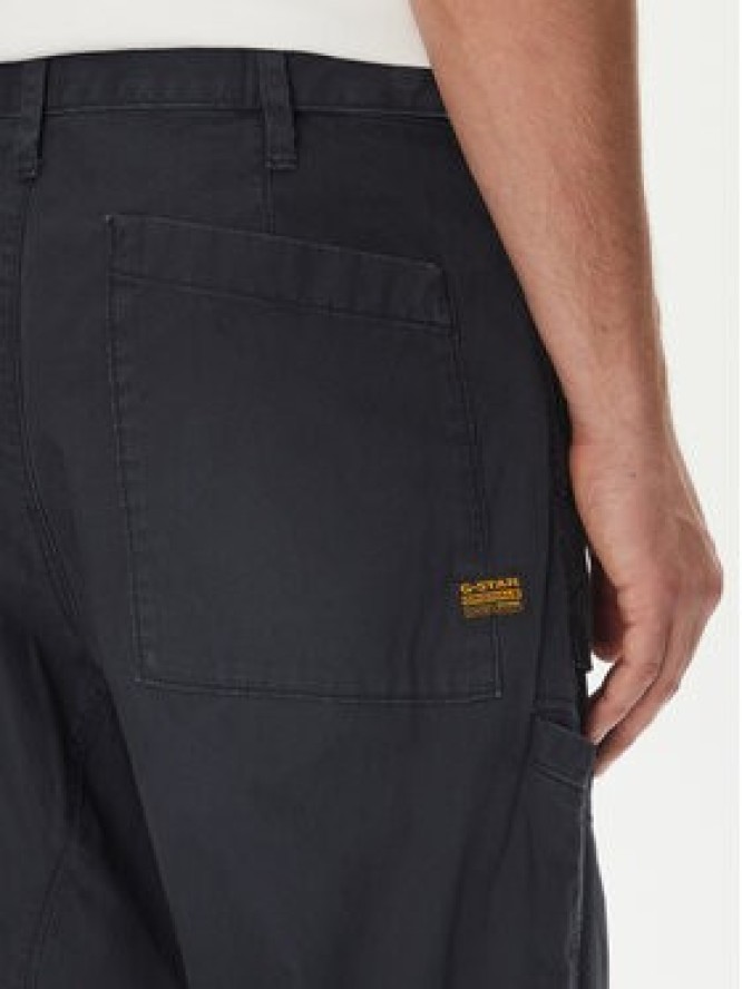 G-Star Raw Spodnie materiałowe Fatigue 3D D26196-D387 Granatowy Relaxed Fit