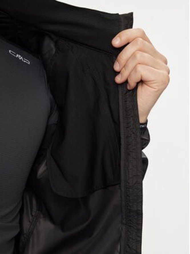 CMP Kurtka do biegania 3C46777T Czarny Regular Fit