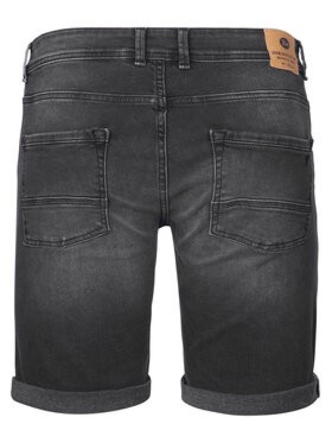 Petrol Industries Szorty jeansowe M-1050-SHO003 Czarny Regular Fit