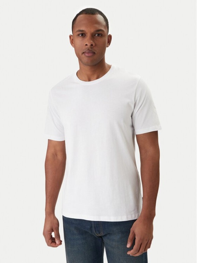 Jack & Jones T-Shirt Organic Basic 12156101 Biały Slim Fit