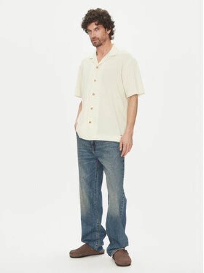 Liu Jo Koszula QA5153 J4929 11001 Écru Regular Fit