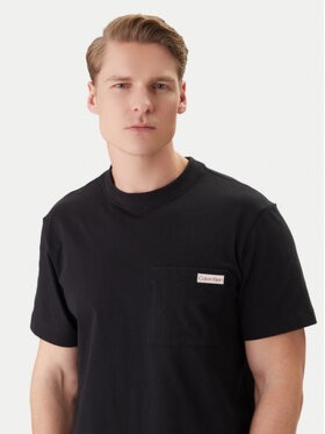 Calvin Klein Jeans T-Shirt LV04RF280G Czarny Regular Fit