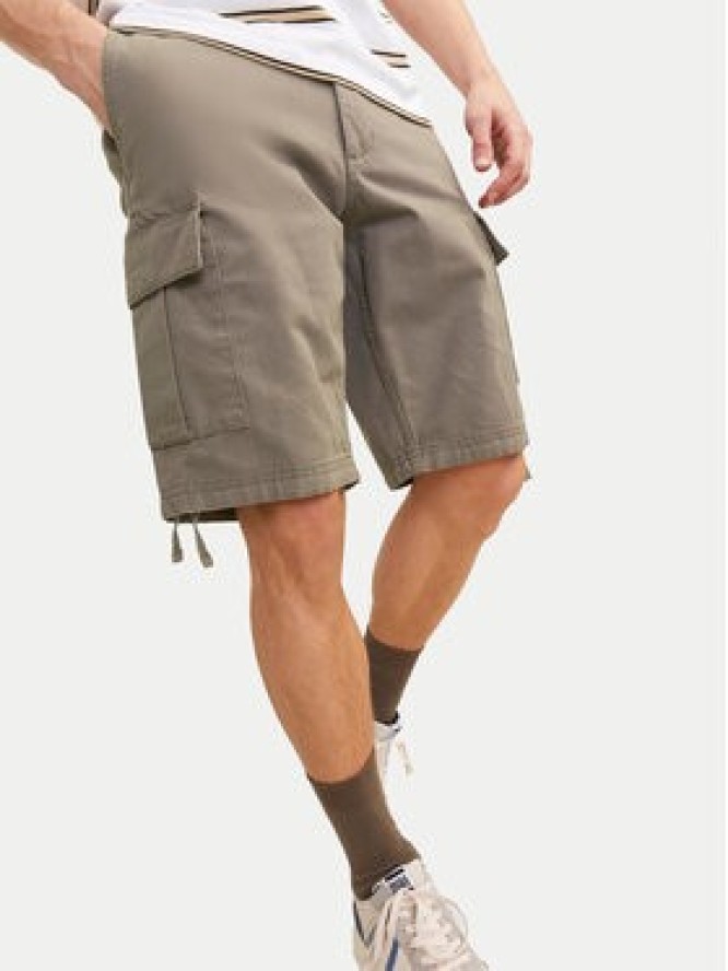 Jack & Jones Szorty materiałowe Jpstcole 12248685 Brązowy Regular Fit
