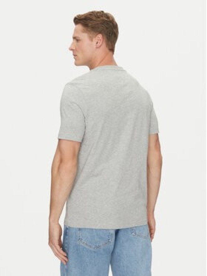 Tommy Hilfiger T-Shirt Center Stack MW0MW38621 Szary Regular Fit