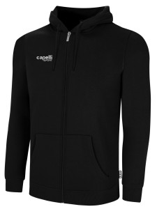 Bluza piłkarska męska Capelli Basics Adult Zip Hoodie