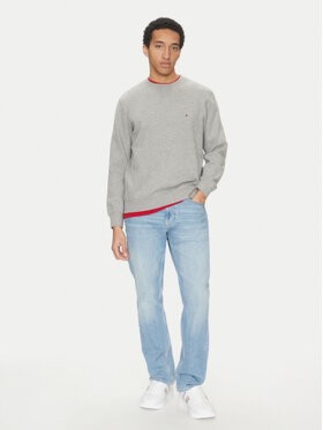 Tommy Hilfiger Bluza Essential MW0MW37232 Szary Regular Fit