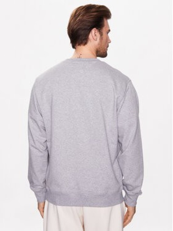 New Balance Bluza MT31538 Szary Relaxed Fit