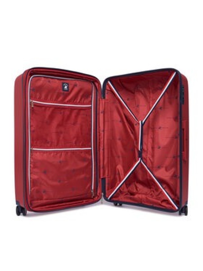 Beverly Hills Polo Club Walizka duża BHPC-WAL-006-L Granatowy