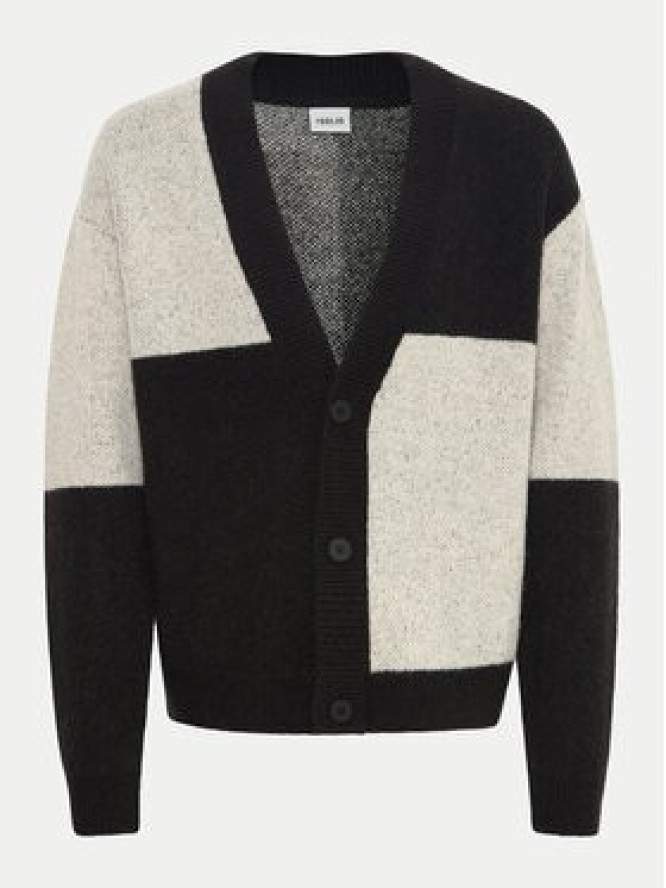 Solid Kardigan Manning 21108282 Czarny Regular Fit