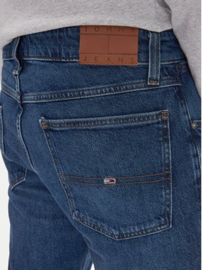 Tommy Jeans Szorty jeansowe Ronnie DM0DM20943 Granatowy Regular Fit
