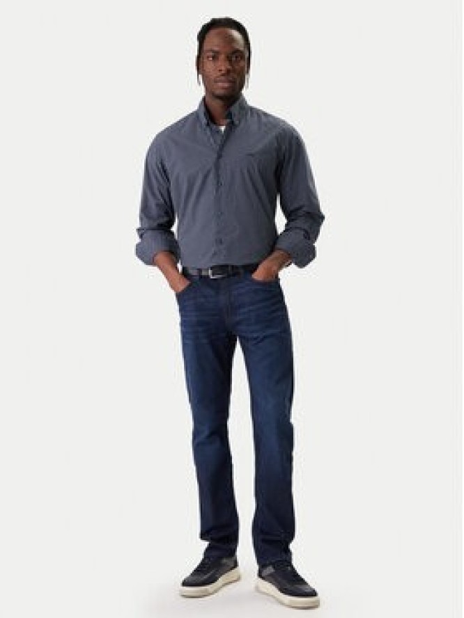 BOSS Koszula Ricoplus 50556464 Granatowy Regular Fit