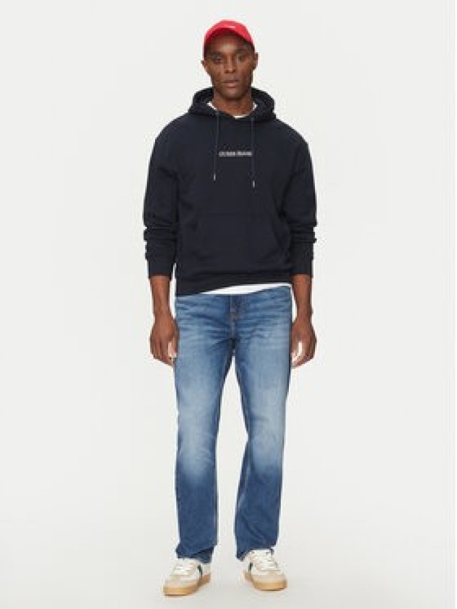 Guess Jeans Bluza M5RQ38 KCPR1 Granatowy Regular Fit