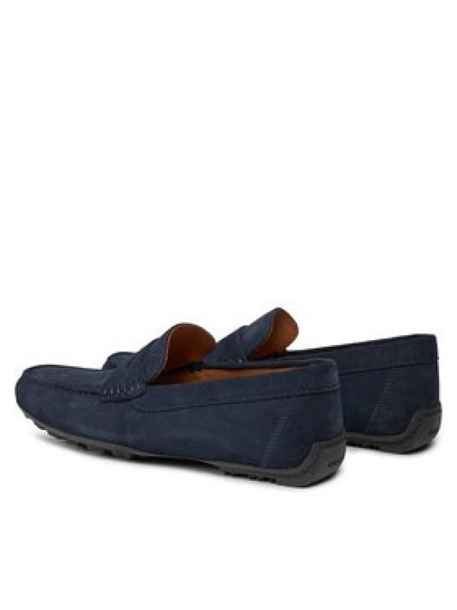 Geox Mokasyny U Kosmopolis + Grip U35CFB 00020 C4064 Granatowy