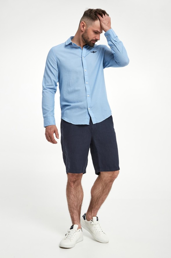 Koszula męska bawełniana AERONAUTICA MILIATRE