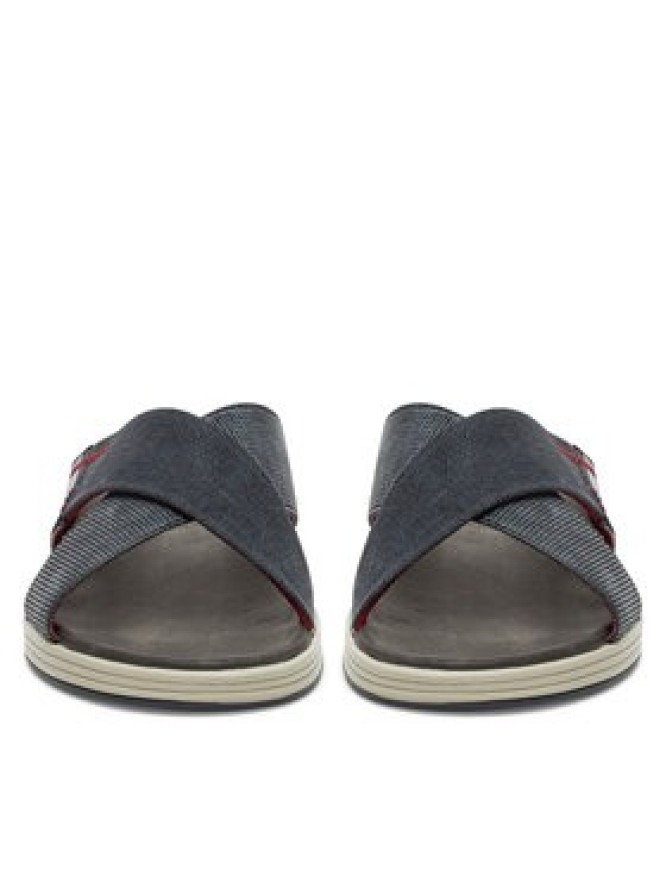 Rieker Klapki 29086-15 Granatowy