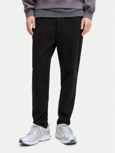 Jack & Jones Spodnie materiałowe Ace Neo 12282533 Czarny Tapered Fit