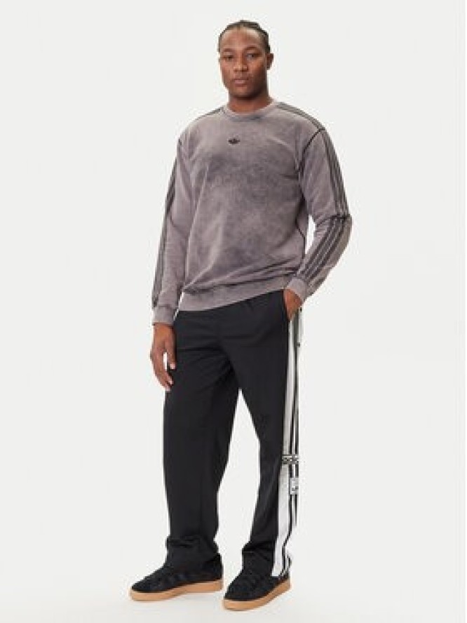 adidas Bluza Premium Essentials Retro JD0246 Szary Loose Fit